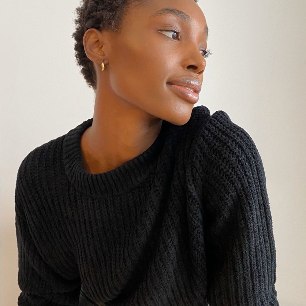 Aritzia Wilfred Free Essential Chenille Knit Sweater